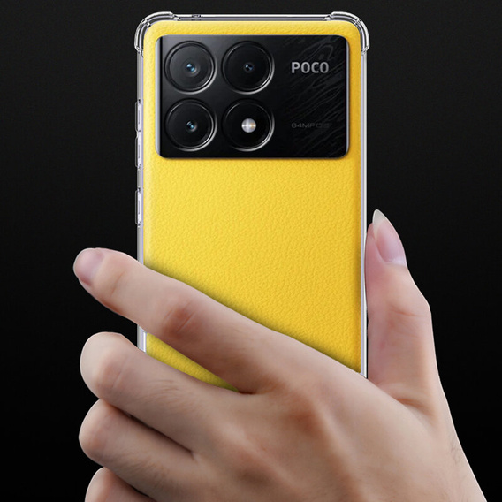 Θήκη για Xiaomi Poco X6 Pro 5G, Dropproof, διαφανής