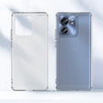 Θήκη για Motorola Edge 40, Fusion Hybrid, διαφανής