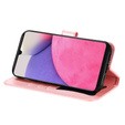Θήκη με πτερύγιο για Samsung Galaxy A33 5G, Mandala Flower, ροζ rose gold