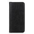 Θήκη για Iphone 16E, Wallet Litchi Leather, μαύρη