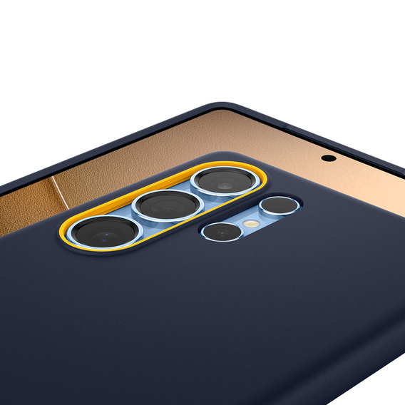 Θήκη Spigen για Samsung Galaxy S25 Ultra, Nano Pop MagSafe, σκούρο μπλε + γυαλί με σκλήρυνση 9H