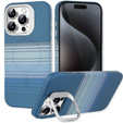 Θήκη για iPhone 15 Pro, Πλαίσιο Kickstand, για MagSafe, Moon Blue