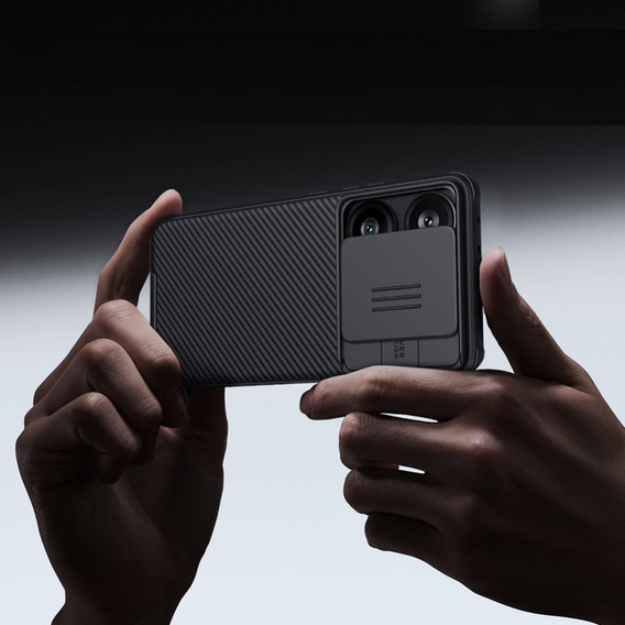 Θήκη για Xiaomi Poco F6, θωρακισμένη Nillkin, CamShield Pro, μαύρη