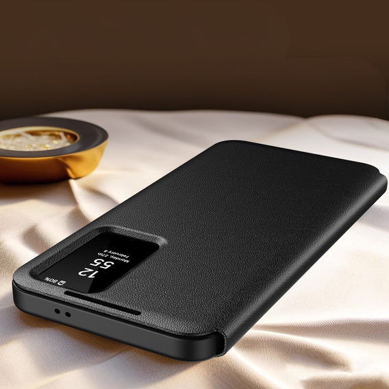 Αναδιπλούμενη θήκη για Samsung Galaxy S23 FE, Smart View Wallet, μαύρη