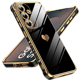 Θήκη για Samsung Galaxy S25 FE, Electro heart, μαύρη