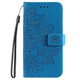 Θήκη με πτερύγιο για Samsung Galaxy A33 5G, Mandala Flower, μπλε