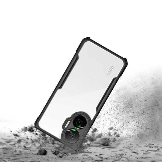 Θήκη για Xiaomi Poco F7, AntiDrop Hybrid, μαύρη