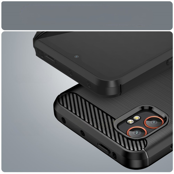 Θήκη για Samsung Galaxy Xcover 7 Pro, Carbon, μαύρη