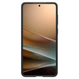θήκη Spigen για Samsung Galaxy S25 Edge, Liquid Air, μαύρη + μετριασμένο γυαλί 9H