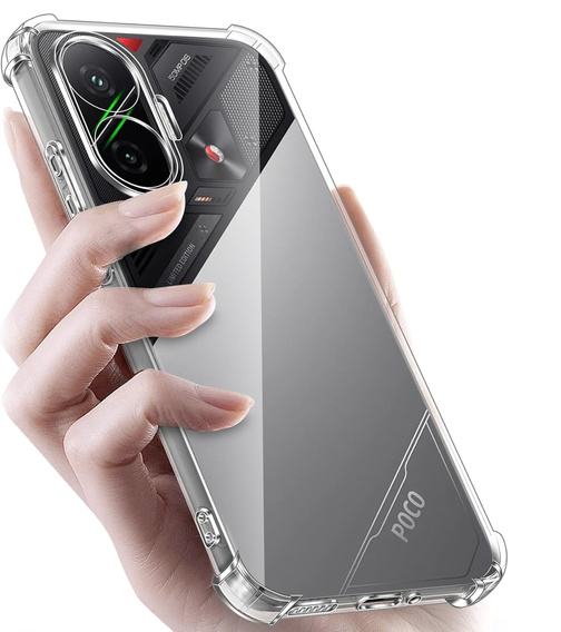 Θήκη για Xiaomi Poco F7, Dropproof, διαφανής