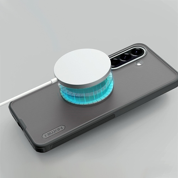 Θήκη NILLKIN Frosted Shield Pro MagSafe για Samsung Galaxy A57 5G, διαφανής / μαύρη