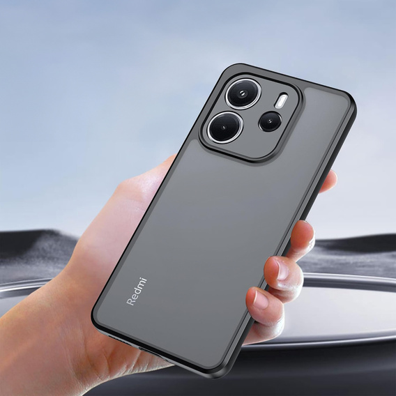 Θήκη για Xiaomi Redmi Note 14 4G, Fusion Hybrid, διαφανής