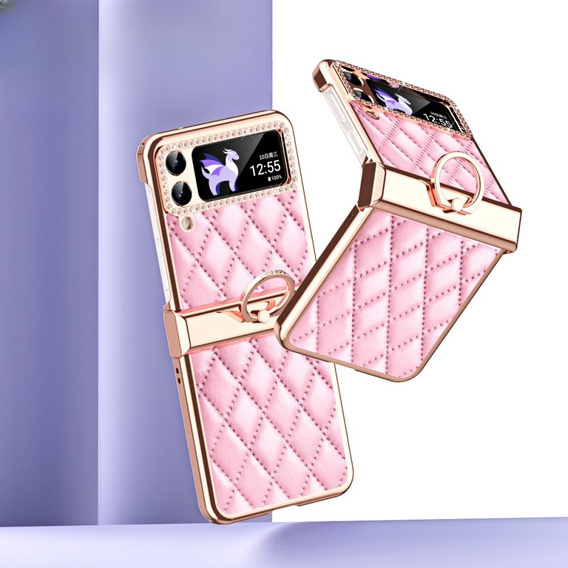 Θήκη για Samsung Galaxy Z Flip 4 5G, Rhombus Grid