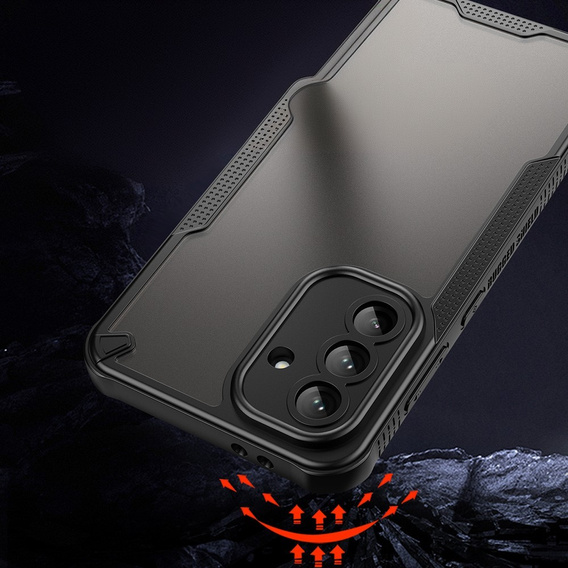 Θήκη για Samsung Galaxy A56, Armor Frosted Case, μαύρη