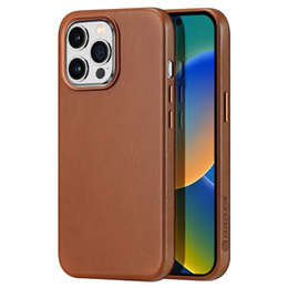 Θήκη για iPhone 14 Pro, Dux Ducis Max Naples, καφέ