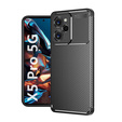 Θήκη για Xiaomi Poco X5 Pro 5G, Carbon Gel, μαύρη