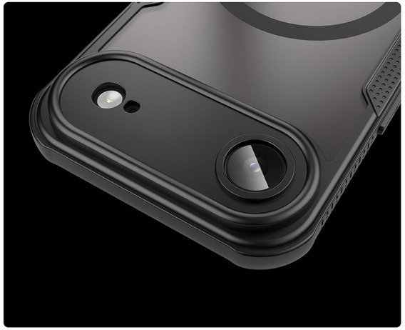 Θωρακισμένη θήκη για iPhone Air, για MagSafe, μαύρο ματ