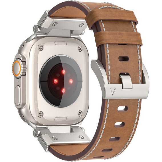 Δερμάτινο λουράκι για Apple Watch 1/2/3/4/5/6/7/8/9/SE/Ultra/Ultra 2 42/44/45/49MM