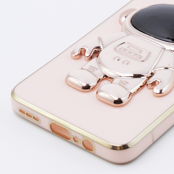 Θήκη για Motorola Moto G54 5G, Astronaut, ροζ rose gold