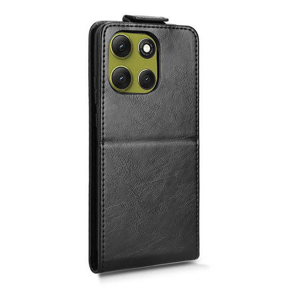 Θήκη Flip για Xiaomi Redmi 15 5G / 4G, θήκη Flip, μαύρο