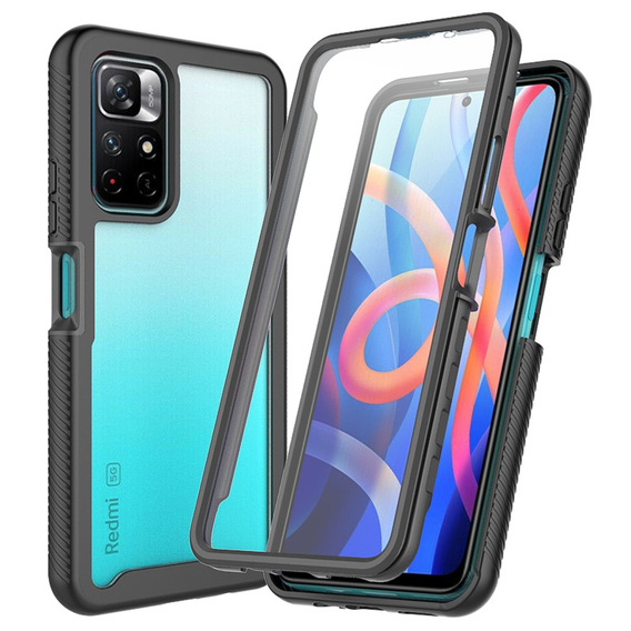 Θήκη για Xiaomi Poco M4 Pro 5G / Redmi Note 11S 5G, Shockproof, με μεμβράνη, μπλε
