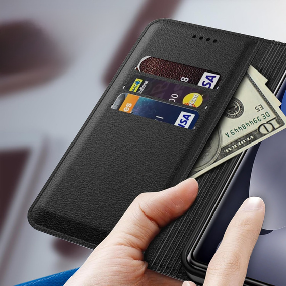 Θήκη με πτυσσόμενο κάλυμμα Crazy Horse Wallet για Xiaomi Redmi Note 15 5G / Poco M8 5G