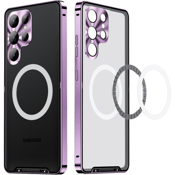 θήκη προστασίας κάμερας για το Samsung Galaxy S25 Ultra, CamShield MagSafe, μωβ