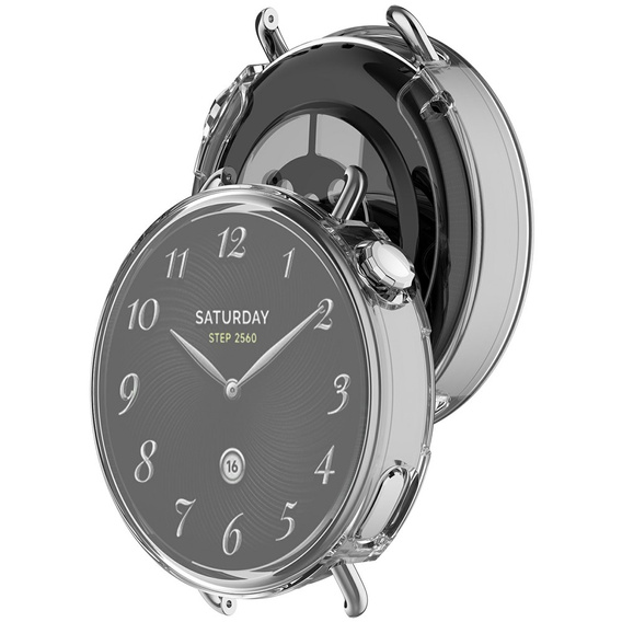 2 σε 1 Θήκη με προστατευτικό κάλυμμα οθόνης για Xiaomi Watch S4 41mm