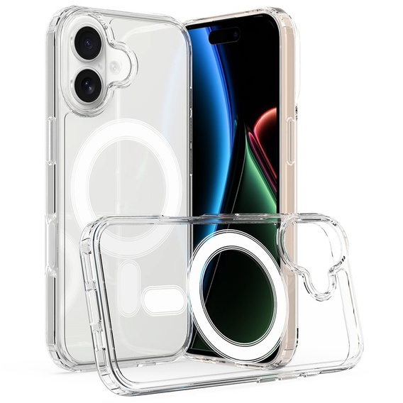 Θήκη για iPhone 17, για MagSafe, διάφανη