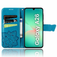 Θήκη με πτερύγιο για Samsung Galaxy A26, Butterfly, μπλε