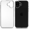 Θήκη για iPhone 16, ERBORD Slim, διαφανής + γυαλί 9H