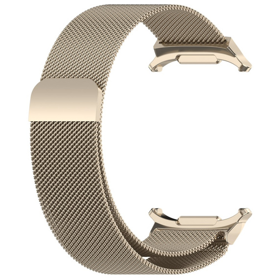 Μιλανέζικο βραχιόλι για Samsung Galaxy Watch Ultra 47mm (2025 / 2024), μπεζ