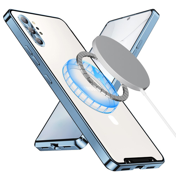 θήκη προστασίας κάμερας για το Samsung Galaxy Note 10+ Plus, CamShield MagSafe, διαφανής / μπλε