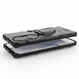 Θήκη για Huawei P50 Pro, Kickstand Ring, μαύρη