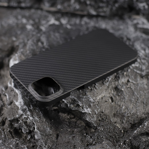 Θήκη για iPhone 13, Aramid Fiber Cover, μαύρη