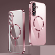 Θήκη για Samsung Galaxy A26, Electro MagSafe, ροζ rose gold + Γυαλί για την οθόνη