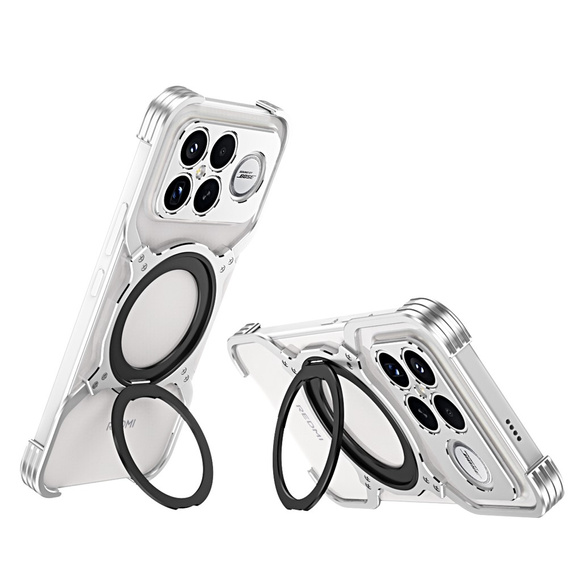 Μεταλλική θήκη με μαγνήτη και βάση για Xiaomi Poco F8 Ultra