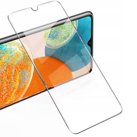 2x Μετριασμένο γυαλί για Samsung Galaxy A23 4G/5G, ERBORD 9H Hard Glass στην οθόνη