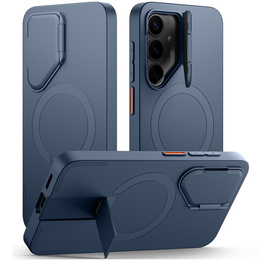 Θήκη για Samsung Galaxy S25, Suritch Shockproof, για MagSafe, μπλε