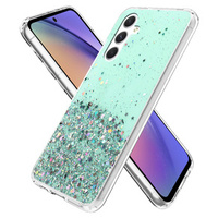 Θήκη για Samsung Galaxy A54 5G, Glittery, πράσινη