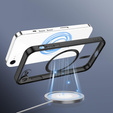 Θήκη για iPhone 7 Plus / 8 Plus, Electro MagSafe, μαύρη + Γυαλί για την οθόνη