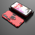 Θήκη για Samsung Galaxy M34, Kickstand Ring, κόκκινη