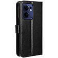 Θήκη με πτερύγιο για Oppo Reno 13F / Oppo Reno 13FS, Crazy Horse Wallet, μαύρη