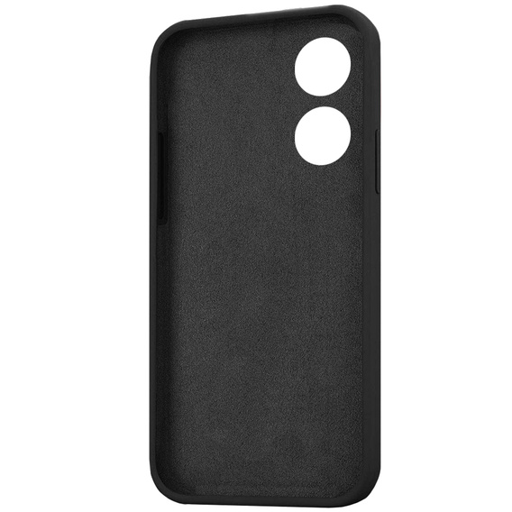 Θήκη για Oppo Reno8 T, Silicone Lite, μαύρη