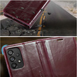θήκη CASEME για Samsung Galaxy A53 5G, Waxy Textured, μπορντό