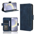 Θήκη με πτερύγιο για Samsung Galaxy S25 FE, Card Slot, σκούρο μπλε