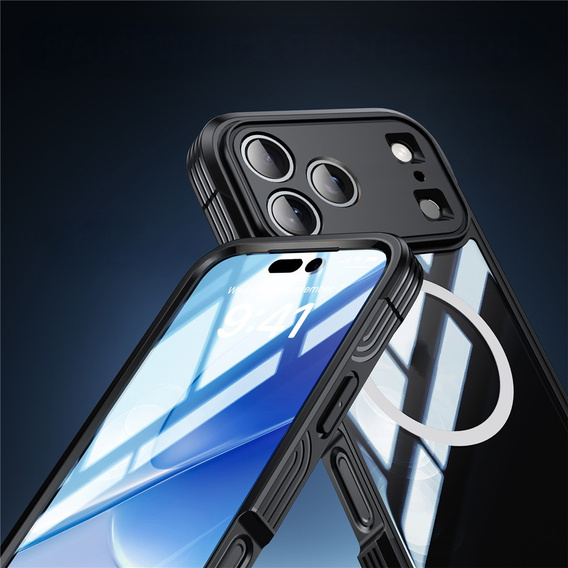 Αδιάβροχη θήκη με γυαλί για MagSafe για iPhone 17 Pro Max