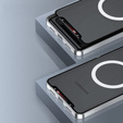 θήκη προστασίας κάμερας για το Samsung Galaxy S23, CamShield MagSafe, διαφανές / ασημί