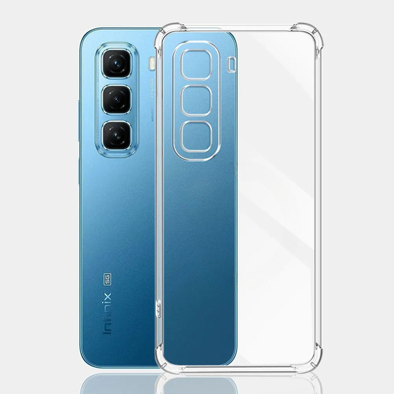 Θήκη για Infinix Hot 50 Pro+ 4G, Dropproof, διαφανής