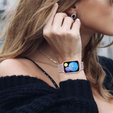 Διαμαντένιο βραχιόλι για Xiaomi Smart Band 8 Pro, Ροζ